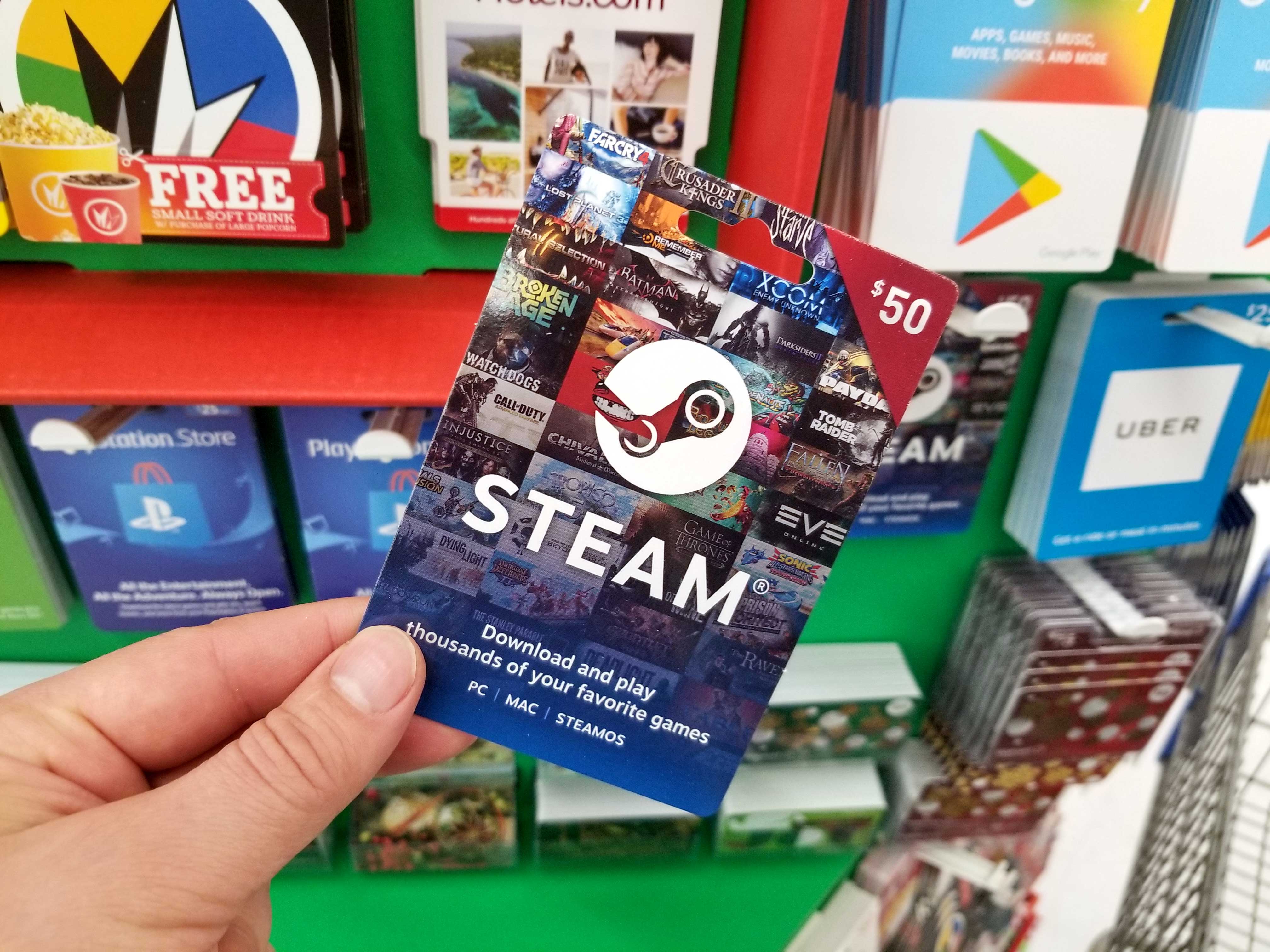 steam-gift-card, Gamer Zone 1 , gamerzone1.com